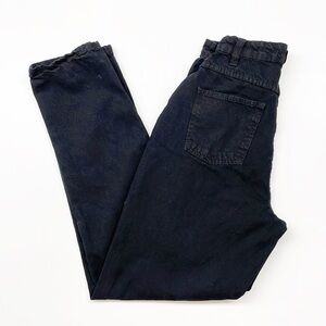 PrettyLittleThing black high rise denim jeans